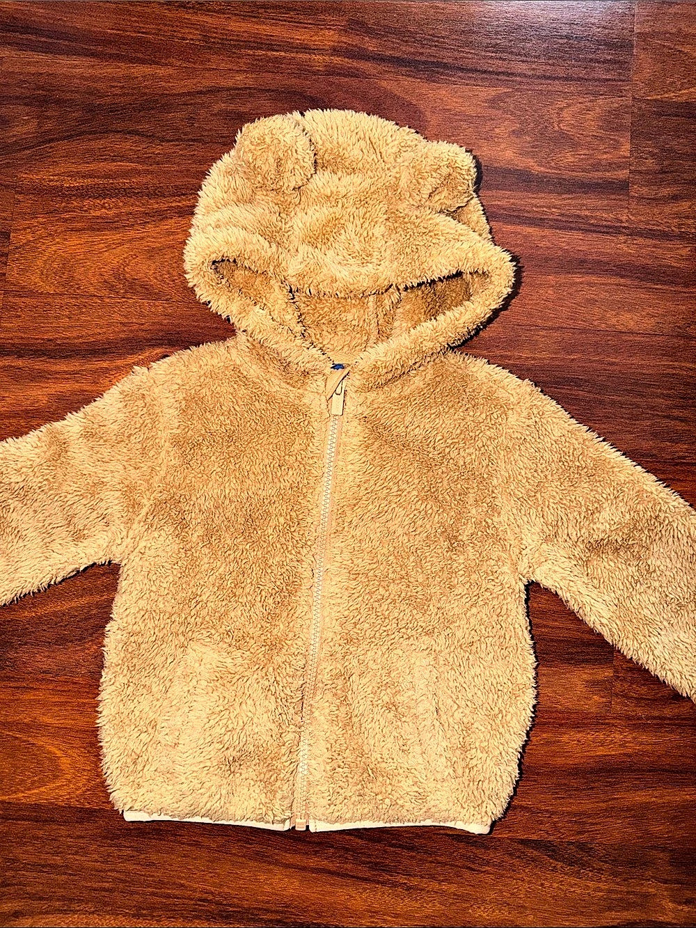 Old Navy Cozy Sherpa Ear-Hoodie Zip Jacket